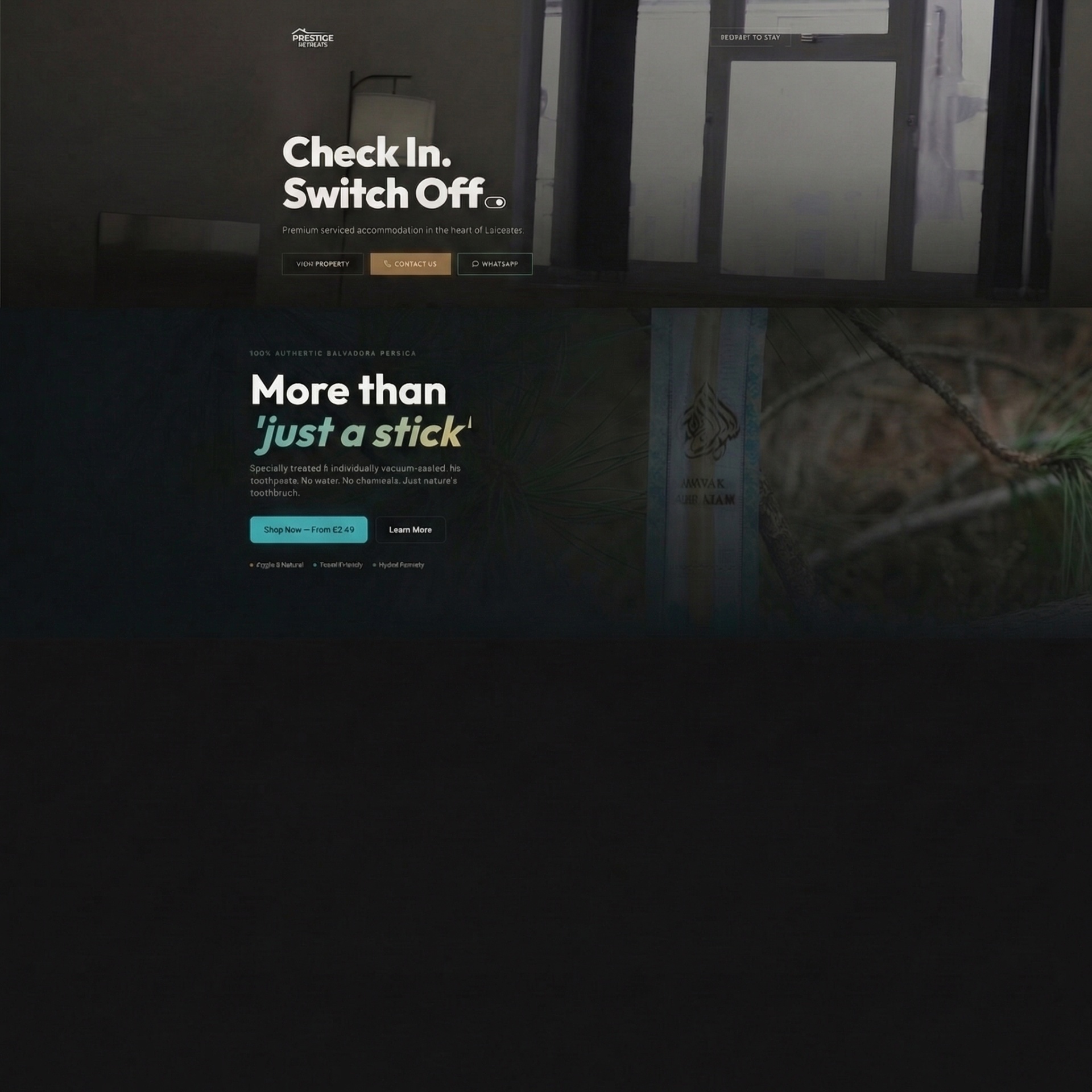 Website Design services - freelance website design portfolio by Daniel Wright Media UK